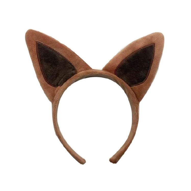 Fasce per Capelli in Peluche a Forma di Animali dello Zoo, Cerchietto con Orecchie, Fascia per Capelli Safari nella Giungla, Cerchietto per Capelli Cosplay per Halloween, Compleanno