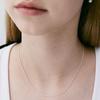 ROAJU [silver925]shimmer Snake Chain Necklace