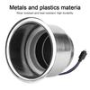 Stainless Steel LED RGB Drink Cup Holder with Remote Control? for Marine RV Truck