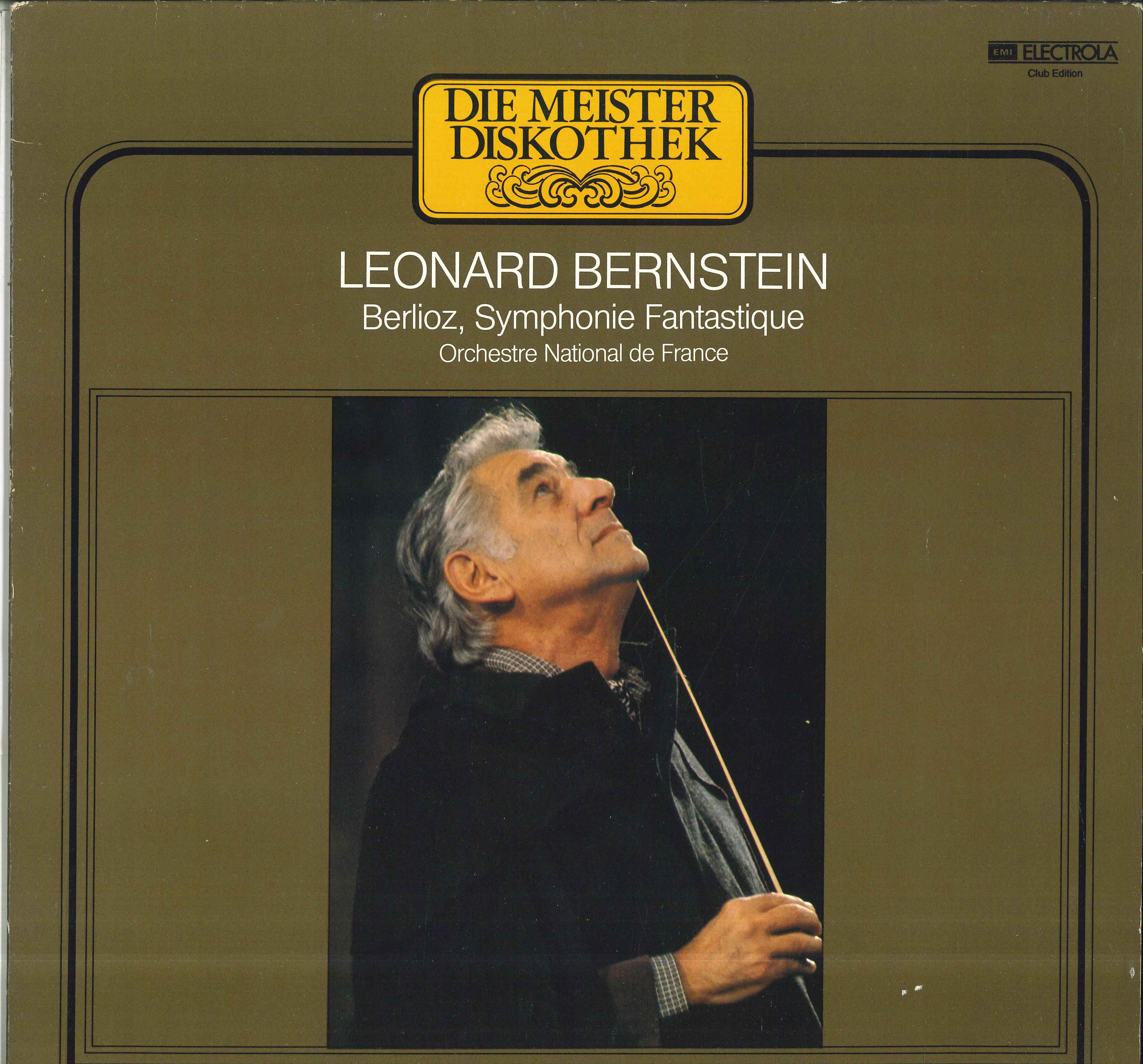 

LP Record LEONARD BERNSTEIN ORCHESTRE NATION Berlioz Symphonie Fantastique Op14 66530 EMI ELECTROLA 1977 Germany Classical Used