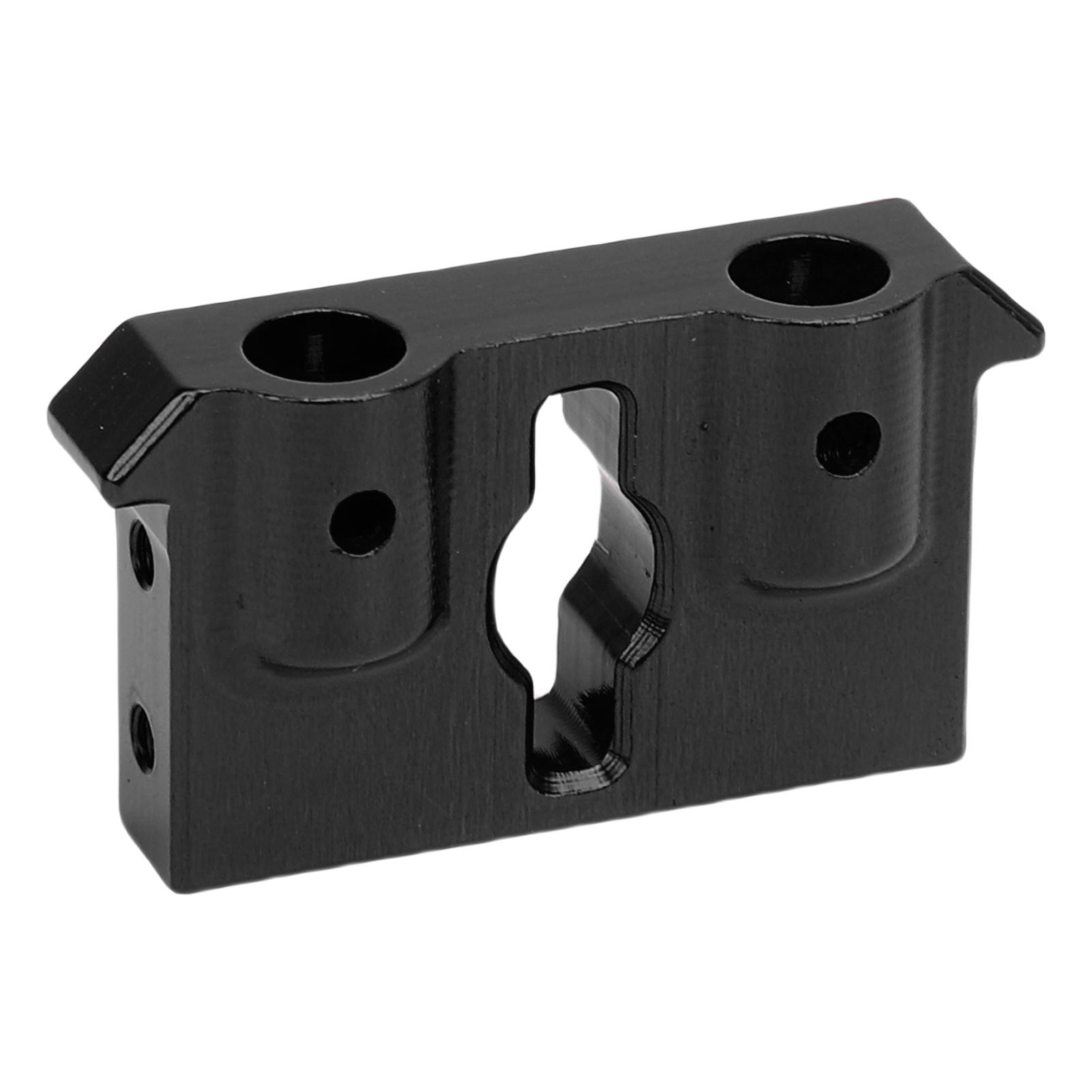 

RC Front Bumper Mount Replacement for Redcat Ascent 18 1 18 Scale RC Aluminum Front Bumper Connector Black Black чорний