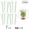4er-Pack Kletterpflanzen-Stützkorb Gartengitter Blumen Tomatenständer Gartengerät Tomatenkäfig