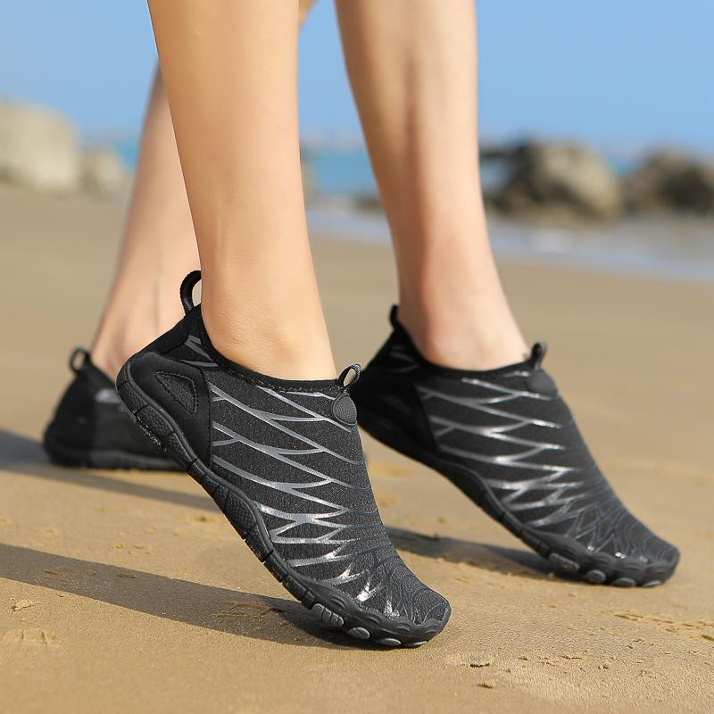 Pánské Dámské Boty na Vodní Sporty Nazouvací Rychleschnoucí Aqua Boty Plážové Surfařské Plavecké Boty Bosé Venkovní Brodivé Tenisky