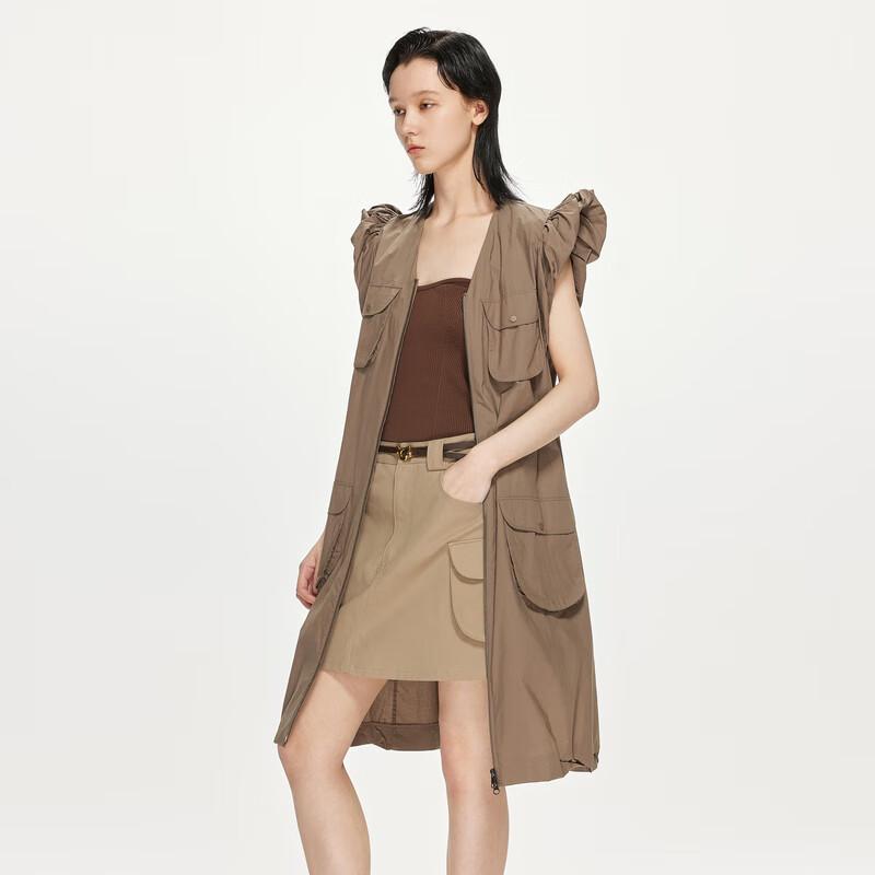 JNBY Women's 23 Summer Cotton Sleeveless Dress