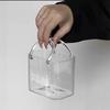 770ML Borsa a Mano in Vetro Celebrità di Internet Tazza da Tè Estiva Trasparente Creativa Divertente Alto Valore Leggermente Ubriaco Bicchiere per Succo Cocktail