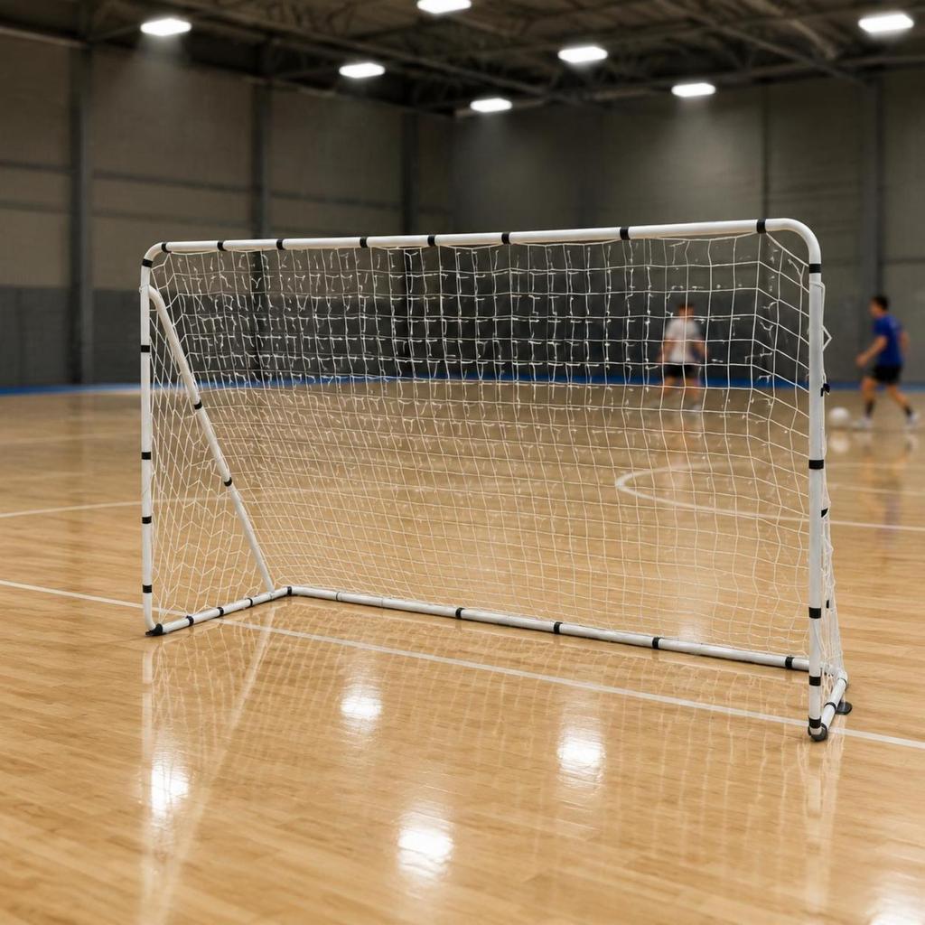 Steel Futbol Net Frame Robust Duty Training Long-Lasting