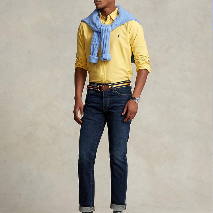 Polo Ralph Lauren FW23 Shirt Men's Yellow MNPOWOV16820825-700