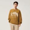 Li Ning Sports Life Collection Sweatshirt Unisex Gold Brown AWDU979-6