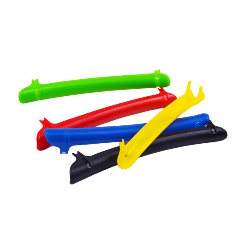 1PC Colorful Plastic Bike Chain Guard Protector Cycling Chain Stay Protector Care Frame Cover Guard Bicycle Riding Parts
