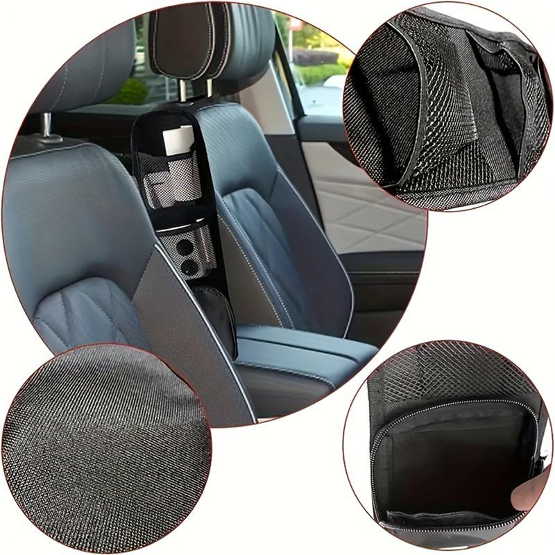 Borsa da appendere per riporre gli oggetti laterali del sedile automatico, supporto multitasche, tasca in rete, organizer per lo styling dell'auto