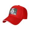White March Rabbit from Alice In Wonderland Series Baseball Cap F Kids Hat Wild Ball Hat New Hat Girl Unisexs