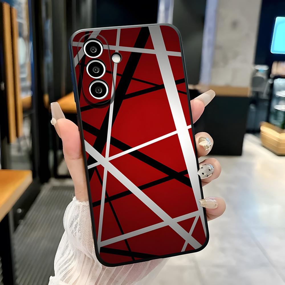 

Eddie Van Halen Guitar Phone Case For Samsung S25 Plus S20 S20 Plus S22 Ultra S23 FE S21 Plus S21 Ultra Soft Cover Samsung S22 Ultra