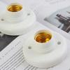 5/10PCS E27 Screw Cap Socket White Gold Ceiling Light Lamp Bulb Fixing Base Stand Light Bulb Holder Lamp Socket For Home