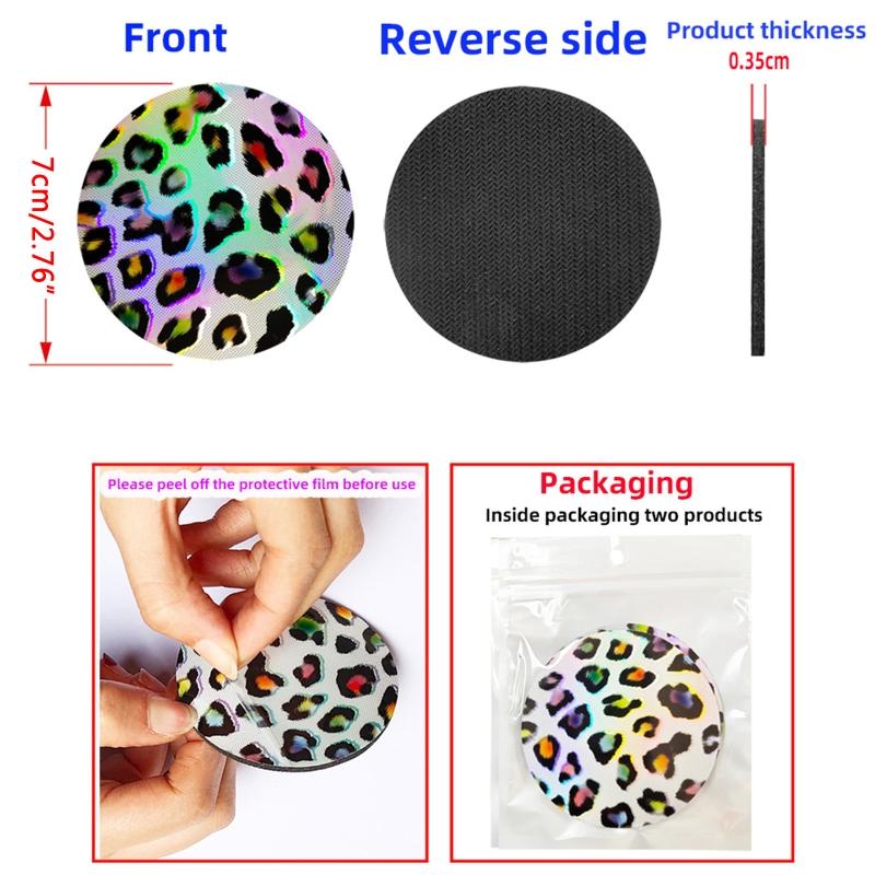 2 Pcs Car Cup Holder Aurora Coasters Set Dust-absorbing Auto Car Cup Holder Soft Rubber for Women