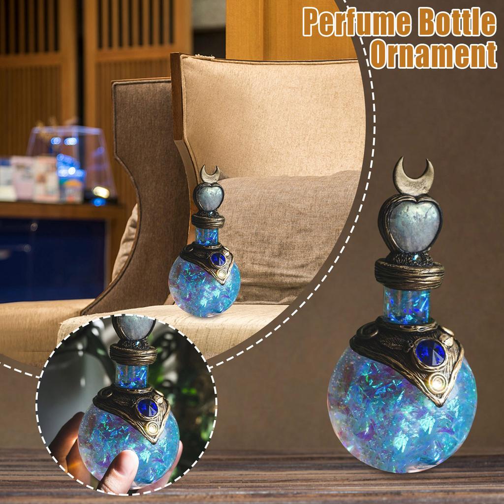 Magische Trankflasche Dekoration Schmuckstück Haus Garten Design Harz Handwerk Tarotkarte Magischer Stil Heimdekoration Geschenk