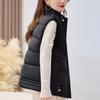 Fashion Winter Women's Vest Thick Warm Casual Sleeveless Jackets Woman Short Coat