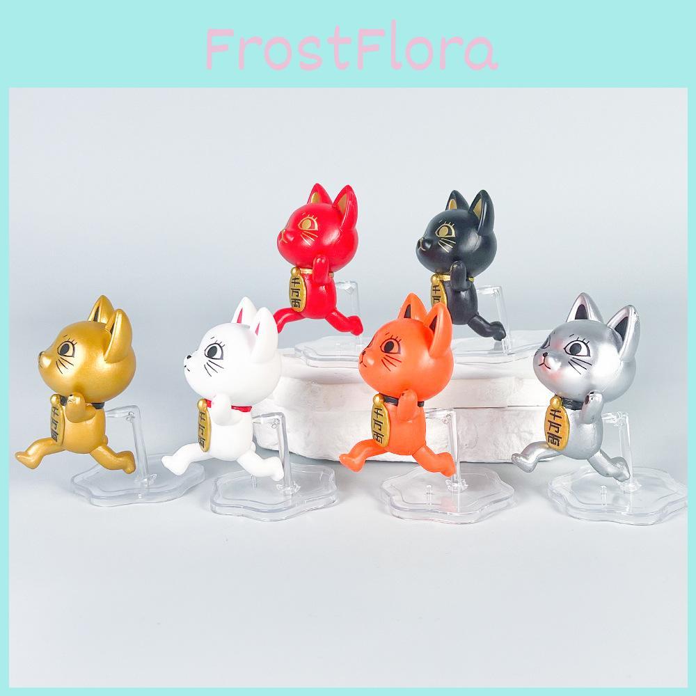 Dandadan Katze PVC Schreibtischmodell zur Bürodekoration und als Geschenk für Kinder