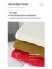 Luxusní podzimní top z jasné hedvábné bavlněné příze, nežmolkující se, 100% bavlna, 7-gauge, silný, kulatý výstřih, volný střih, základní tričko plus size.