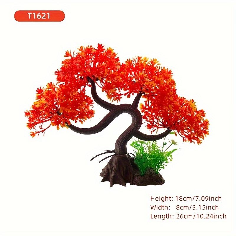 Simulation Water Glass Fish Tank Landscaping Decoration Imitation Water Plant Tree Aquarium Ornament DIY Fish Tank Decor Bigsize