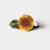 2Pcs Elastic Sunflower Hair Tie Fashion Hair Accesories Unique Hair Clip For Adding Style To Everyday And Special Event