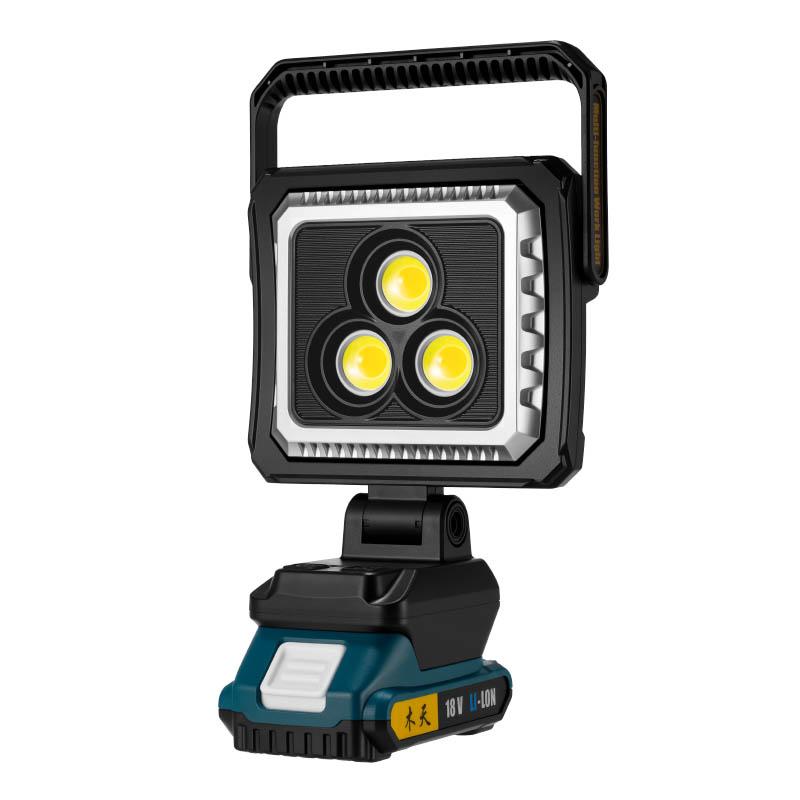 LED Multi-Functional Portable Camping Light Outdoor Emergency Night Market Stall Courtyard Lighting Battery Powered IPX5