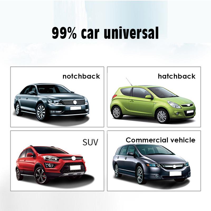 2pcs Foldable Car Sun Shades Cover PVC Static Adsorption Heat Shield UV Block Baby Shade Universal Window Glass Solar
