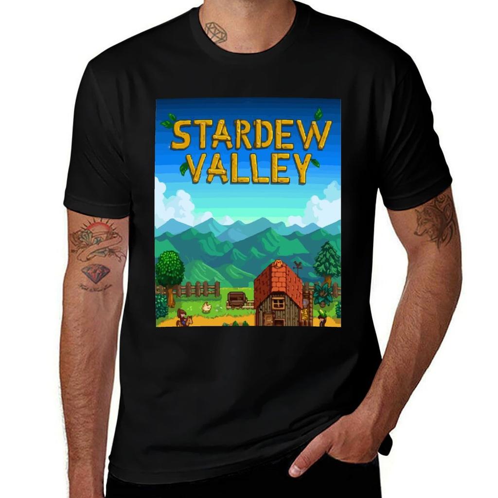 Stardew Valley Vector Art T-Shirt t shirts for man graphic funny man tshirt t shirts for man pack white T-Shirt