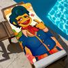 Popular Horror Game W-welcome Home Towel Beach Quick Dry Soft W-wally Pool Towels Gift for Travel Gym Shower Camping sports