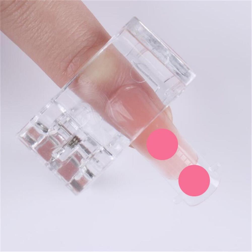 Nail Art UV Gel Extension Clip with Form Fixer
