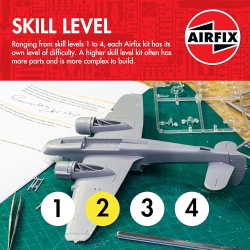 Airfix 1/72 Bristol Beaufort Mk.1A Plastic Model Kit X-4021A (Airplane)