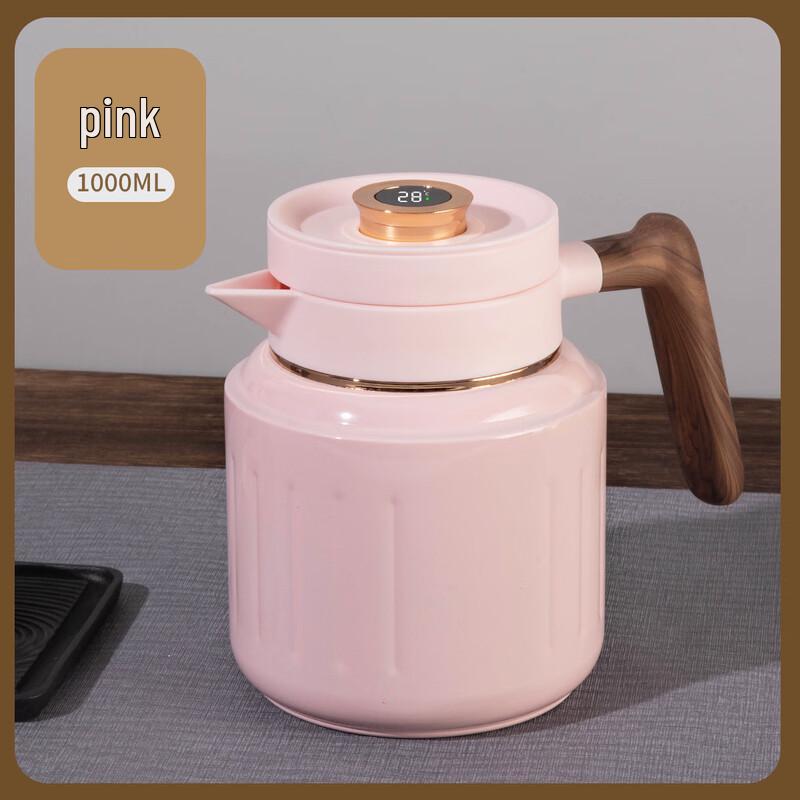 Smart Temperature Display Stainless Steel Thermal Tea Pot