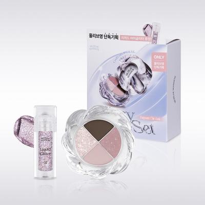 NOWA Paleta do oczu Rainbow Mansion Twist Pot, 04 Mauve Gracie