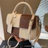 French Fashion Foreign Handbag Women's New Niche Texture Small Square Bag 2025 Simple Casual Crossbody Bag