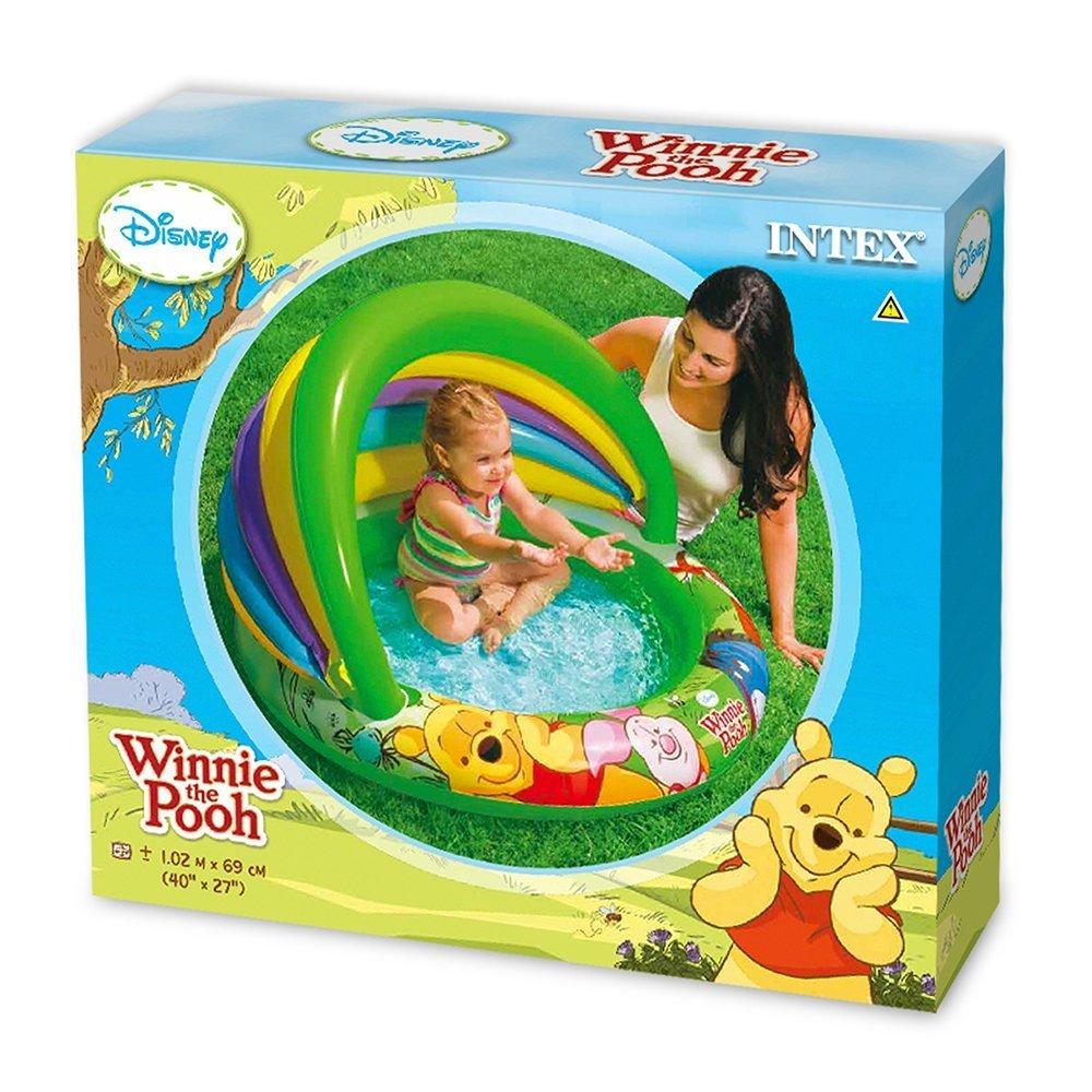 INTEX Disney Babybasseng "OLE BRUMM" 102 x 69 cm (Produktkode: 57424) [Offisielt japansk produkt]