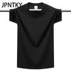 JPNTKY Cotton Short Sleeve T-shirt Men's Fashion Loose Half Sleeve Shirt Printed Compassionate Shirt