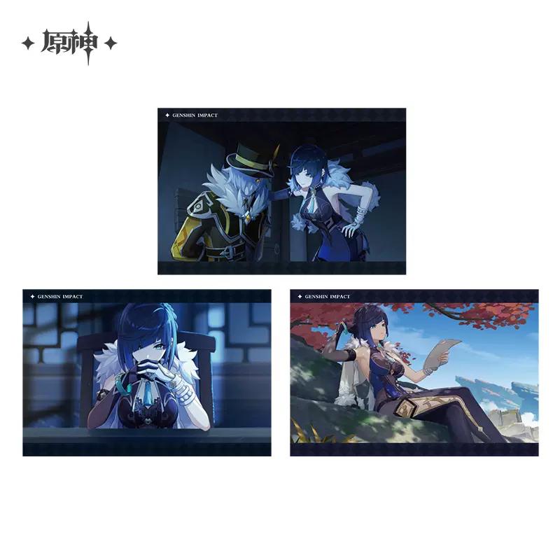 Sunsyea Genshin Impact Official Merch miHoYo Original Authentic PV Series Cards Wanderer Ayato Tartaglia Klee Baizhu