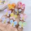 20Pcs New Resin Cartoon Colorful Butterfly Series Flat Back Cabochons Scrapbooking DIY Jewelry Craft Decoration Accessories