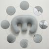 U-Shaped Latex Massage Pillow for Beauty Salon Beds, Face Cradle Cushion with