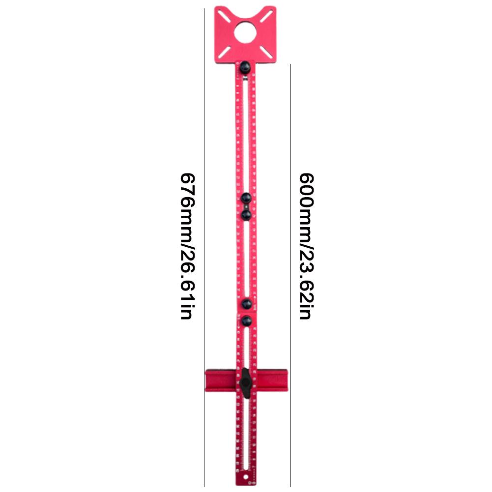 Router Milling Groove Bracket Aluminum Alloy Universal Router Table Insert Plate with Base Carpentry Circle Cutting Guide Board