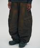 Seuweideu Washed Cargo Pants [Dark Black]