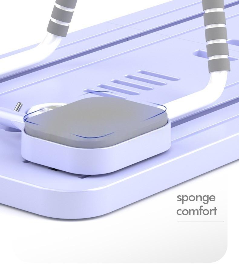 Multifunctional Fitness Board with Phone Holder for Pilates and Yoga