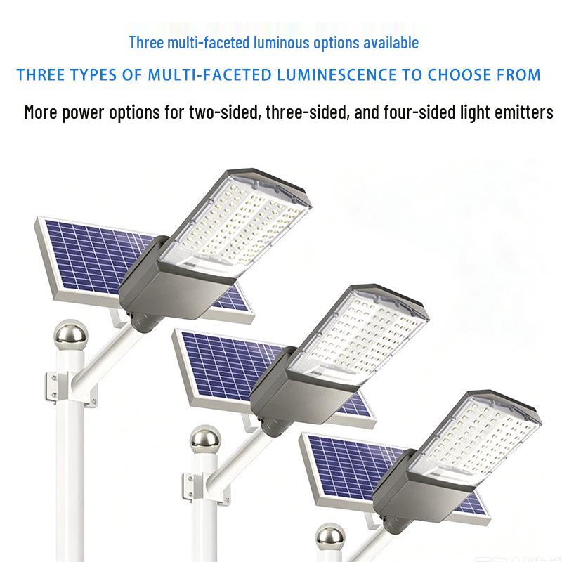High-Power LED Solar Street Light: Waterproof, Super Bright, Ideal for New Rural Courtyards and Roads