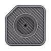 4pcs Anti Vibration Pads Water Proof Noise Reducing Anti Slip Support Feet for Washing Machine Dryer Furniture Grey
