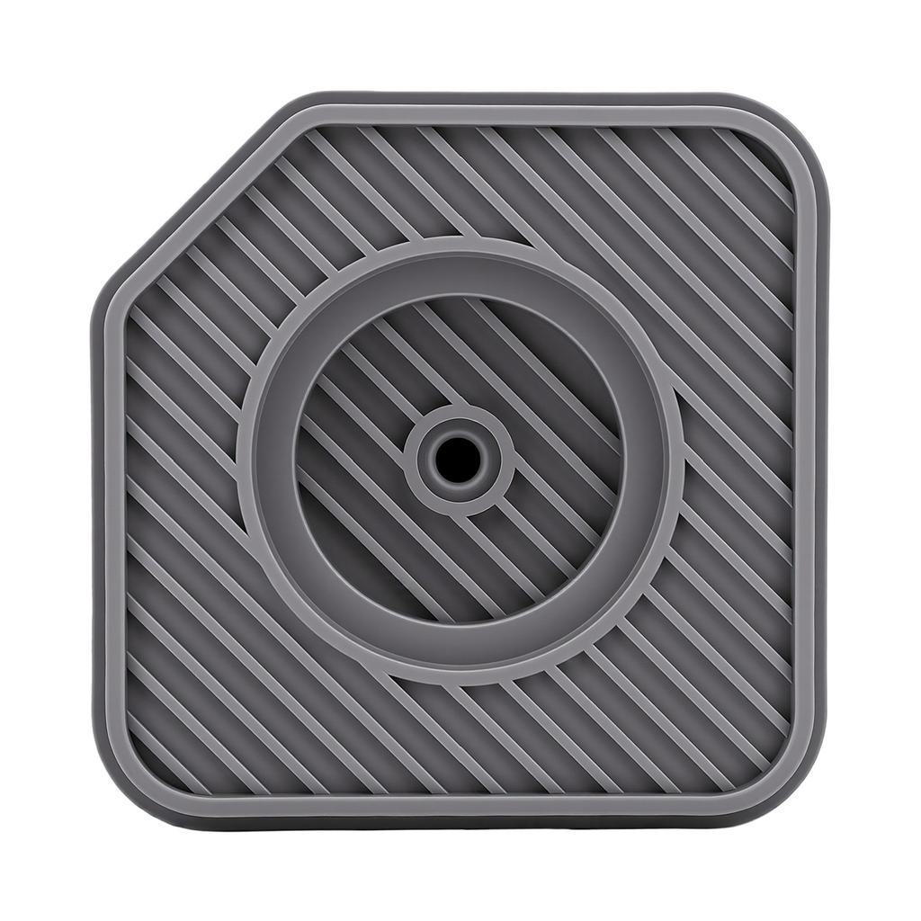 4pcs Anti Vibration Pads Water Proof Noise Reducing Anti Slip Support Feet for Washing Machine Dryer Furniture Grey