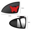3 In 1 360 Degree Rotation Three Sided Blind Spot Mirror Reversing Car Blind Spot Convex Mirror Right / Left Universal Mirror