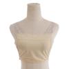 Lace Strapless Modesty Cover: Anti-Light Exposure V-Neck Chest Cover Collar Innerwear