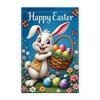 Easter Garden Flag - Polyester, Outdoor Yard Decor, 45x30cm