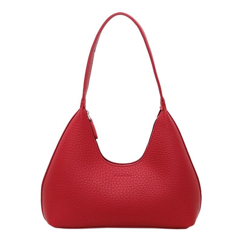 New Casual Shoulder Bag Fashionable Outdoor Underarm Bag Autumn Simple Fashion High Value Dumpling Bag