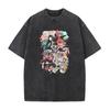 Tengen Toppa Gurren-Lagann Manga Tričko Kamina Potisk Tričko Pánské Unisex Oblečení Vintage Prané Tričko Oversized Tričko Top