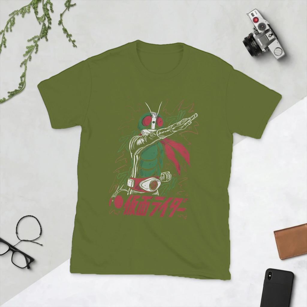 Unisex KaUnisex Rider Japanese Tokusatsu Science Fiction Hero TV T Shirts Cotton Clothing Short Sleeve Crewneck Tees Gift TShirts